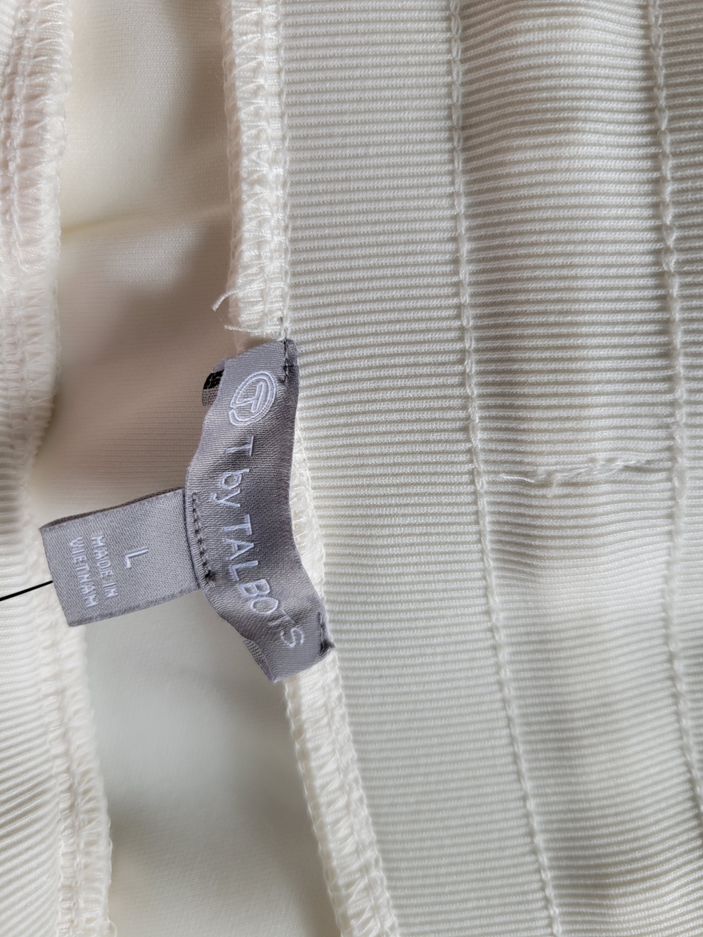 Talbots Cream Drawstring Pants! - Picture 2 of 4
